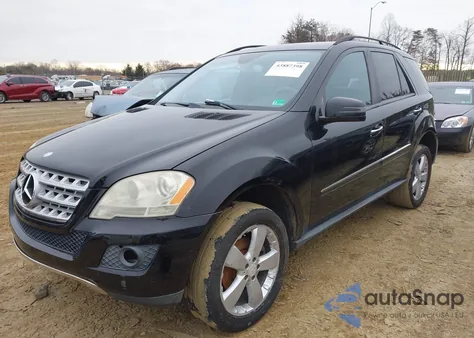 2009 Mercedes-Benz Ml 350 4Matic from USA, damaged, VIN 4JGBB86E19A470464